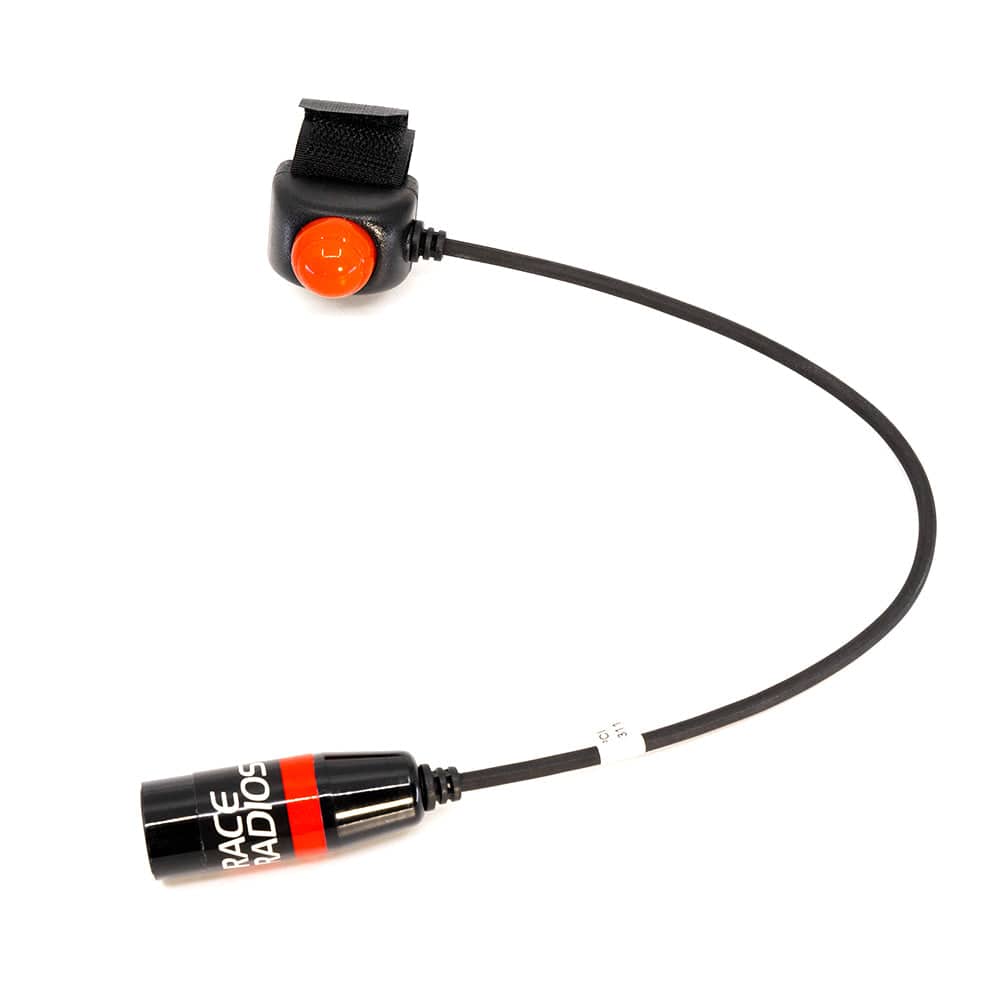 PCI Race Radios Motor Cycle PTT Velcro Race