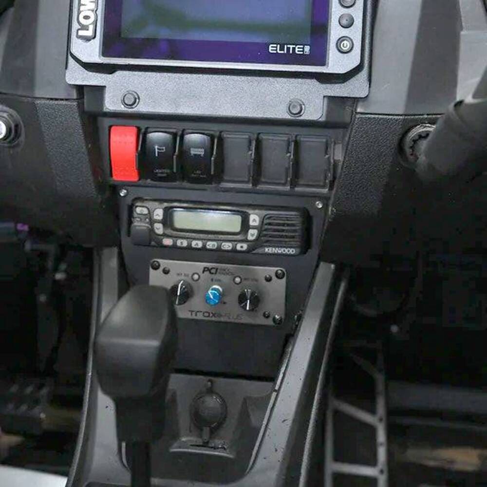PCI Race Radios Polaris RZR Pro Series Vertical Radio & Intercom Bracket