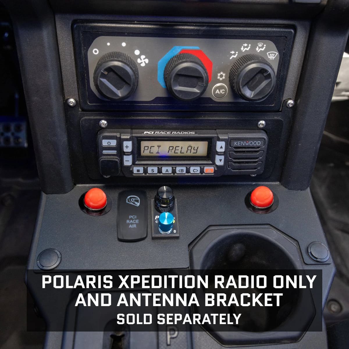 PCI Race Radios Polaris Xpedition Rocker UTV Communications Package