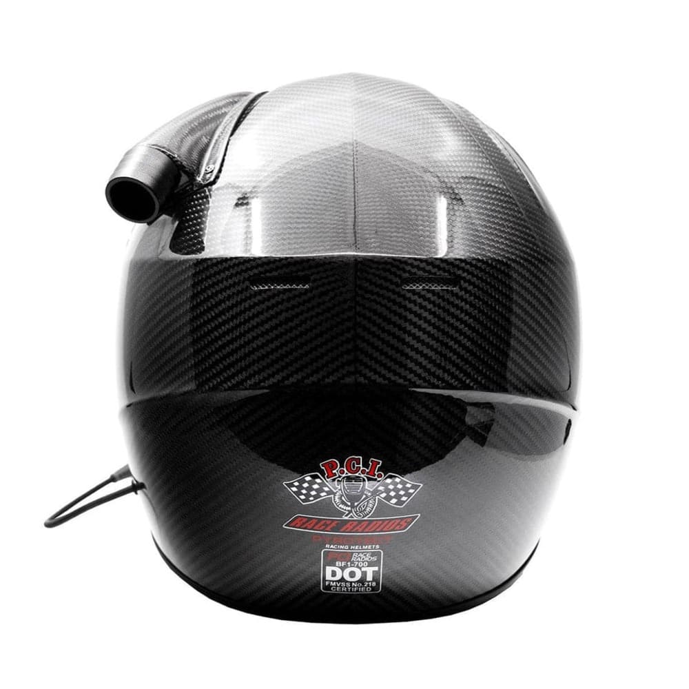 PCI Race Radios Pyrotect Carbon Fiber Sportmax DOT Midair Helmet