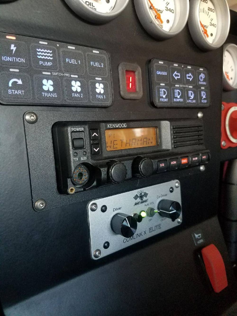 PCI Race Radios Radio Mount / Beauty Ring