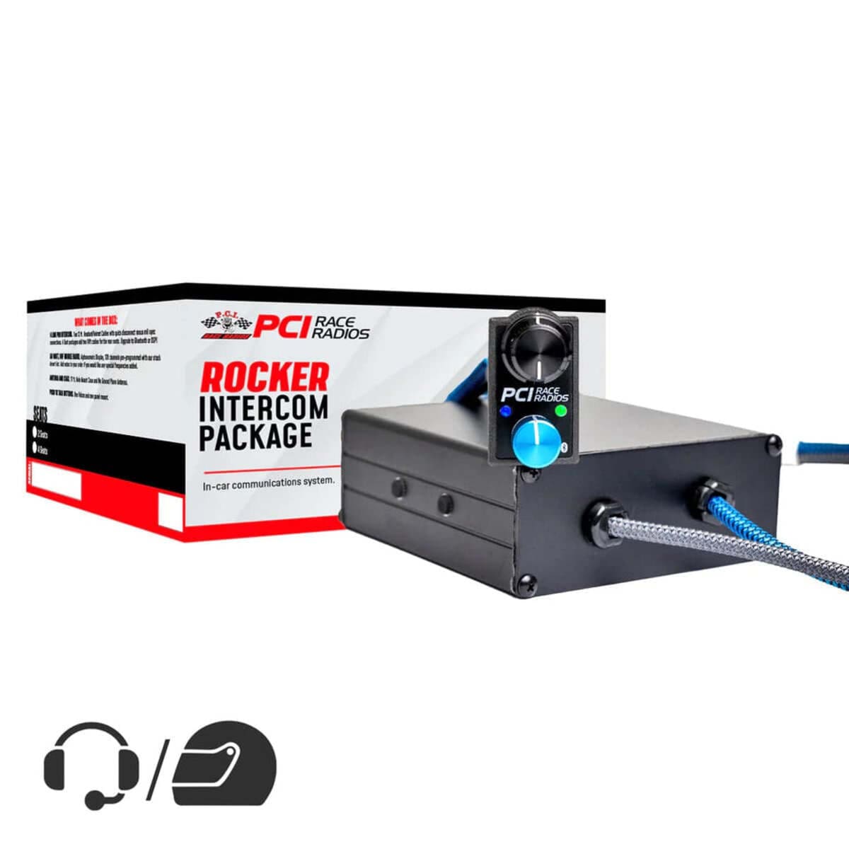 PCI Race Radios Rocker Intercom Package
