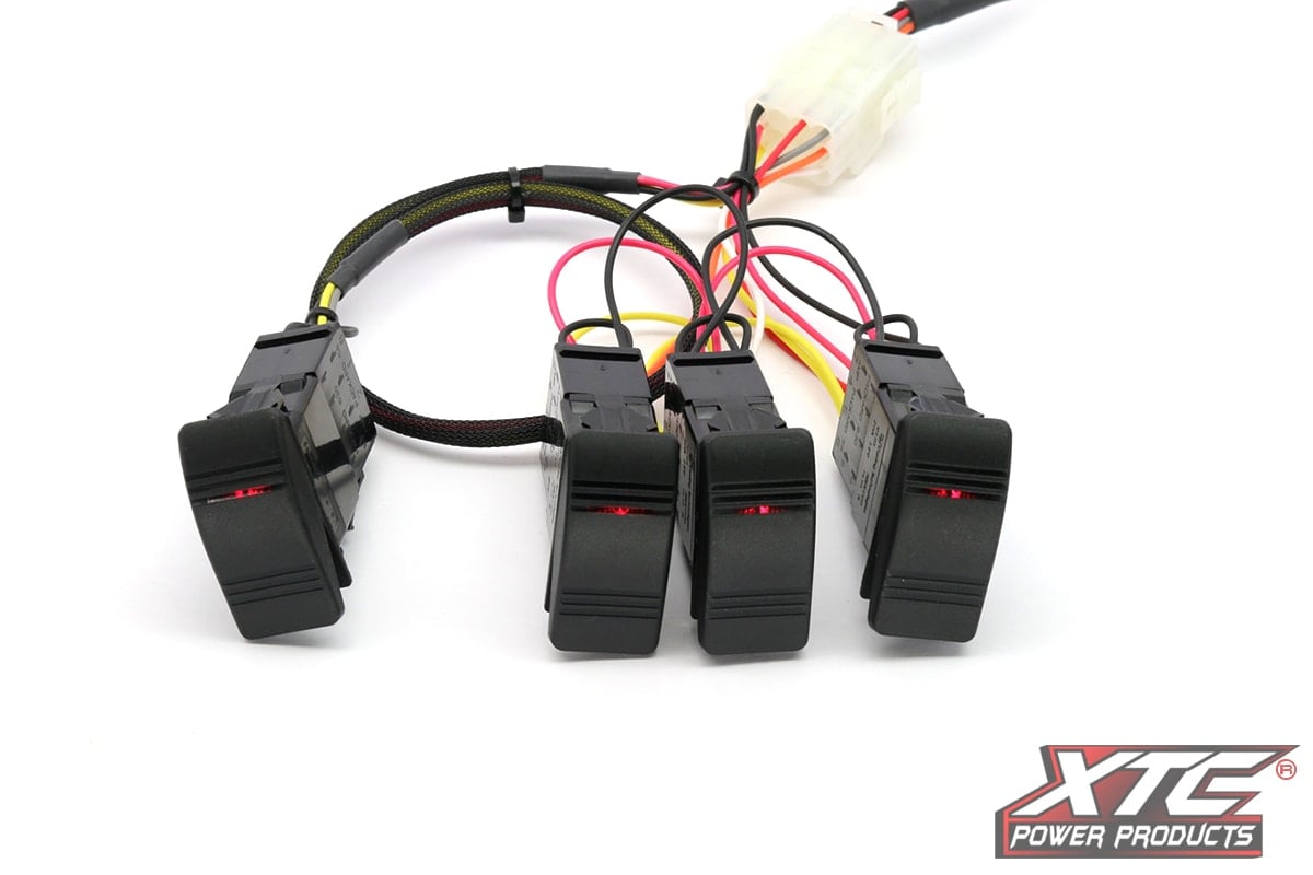 XTC Universal Truck and Jeep 4 Switch Power Control System