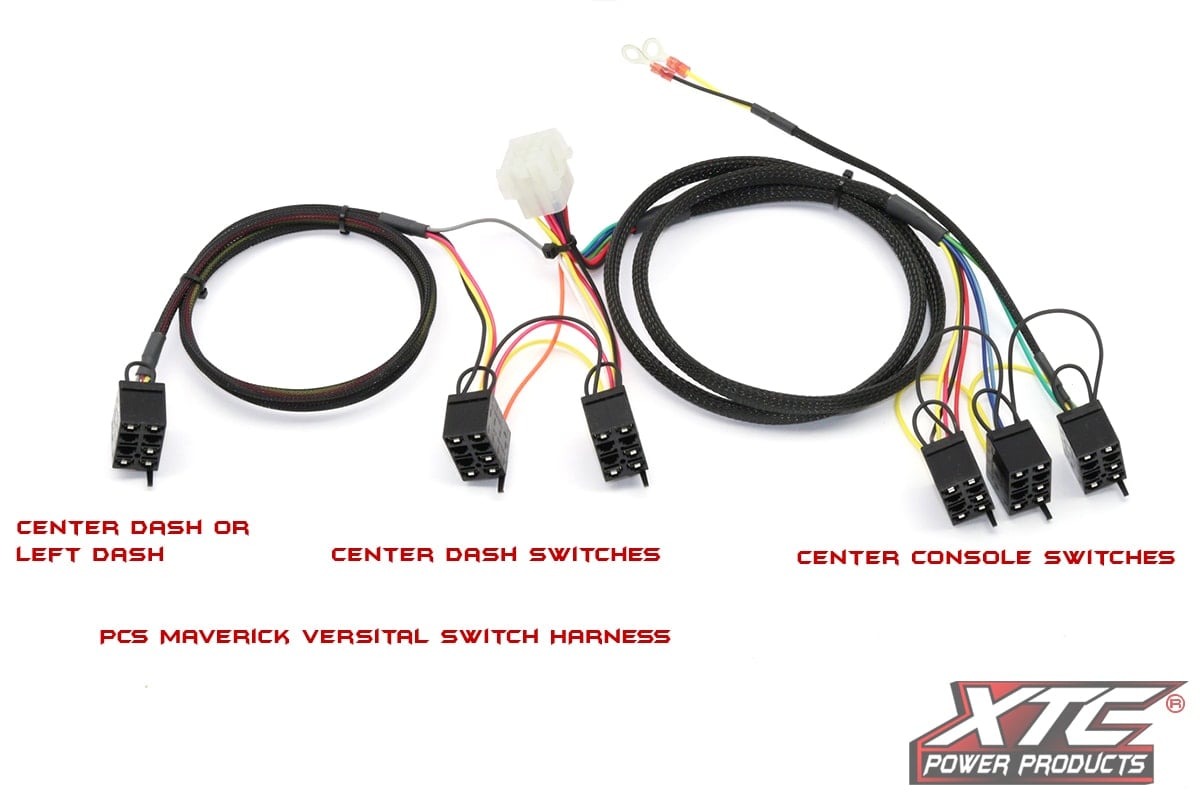 XTC Can-Am Maverick X3 Plug & Play 6 Switch Power Control System