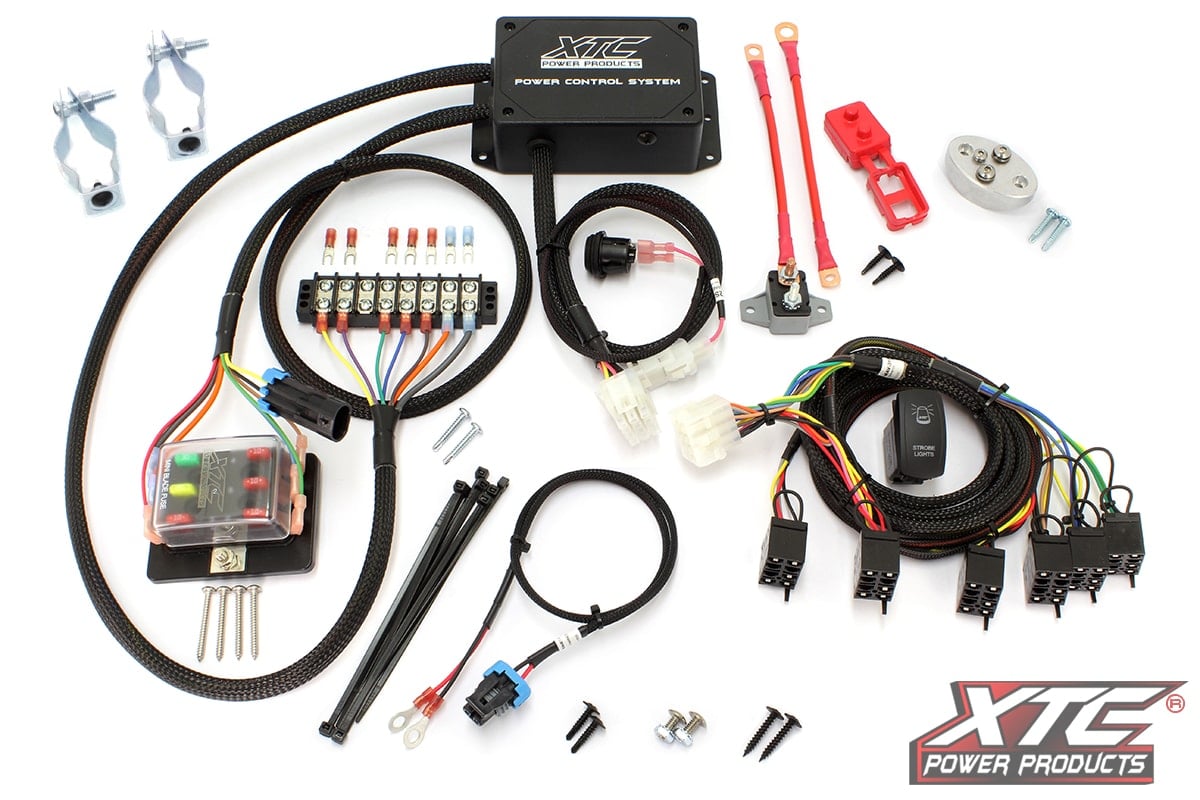XTC Can-Am Maverick X3 6 Switch Power Control System with Strobe Lights Switch
