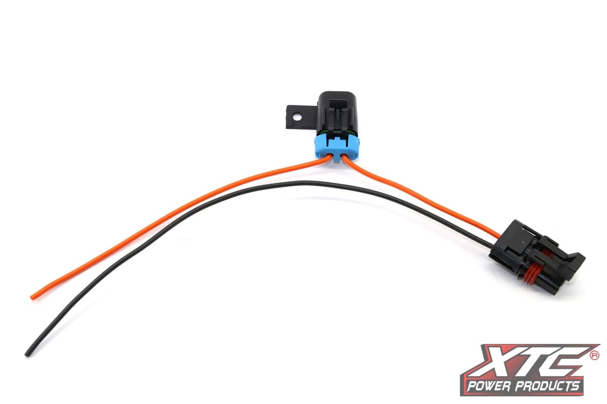 XTC Polaris Pulse Busbar Accessory Wiring Harness with 14 Gauge Fused IGN/GND Wires