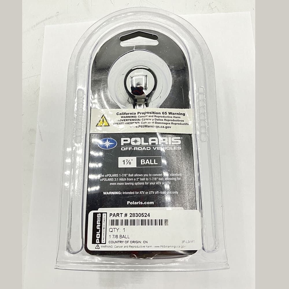Polaris 1 7/8" Replacement Ball - 3:1 Hitches