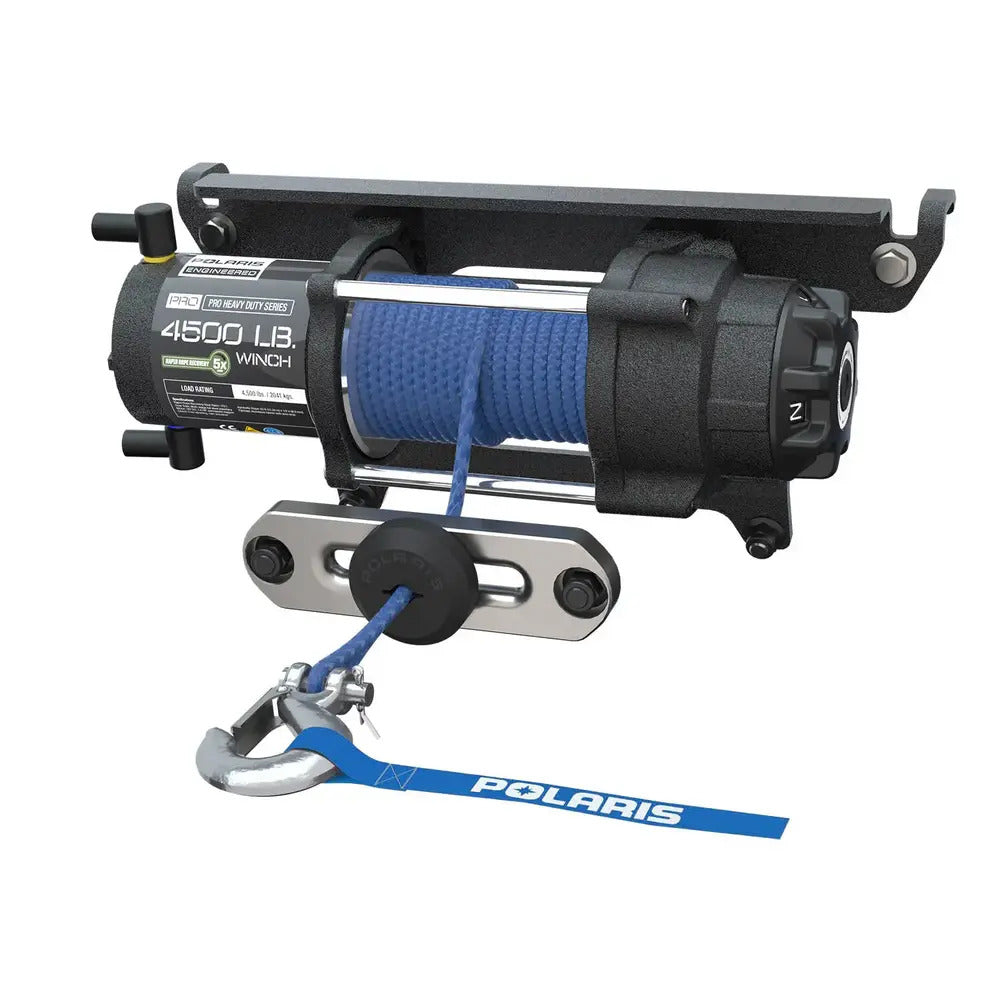 Polaris '13-'19 Ranger Pro HD 4,500 lb. Winch with Rapid Rope Recovery