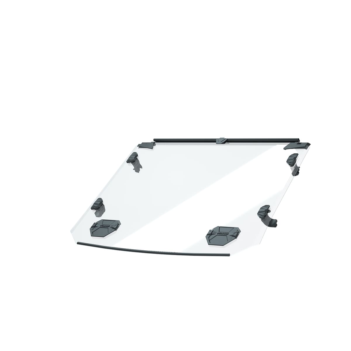 Polaris 4-Seat Hard Coat Polycarbonate Lock & Ride Full Vented Windshield