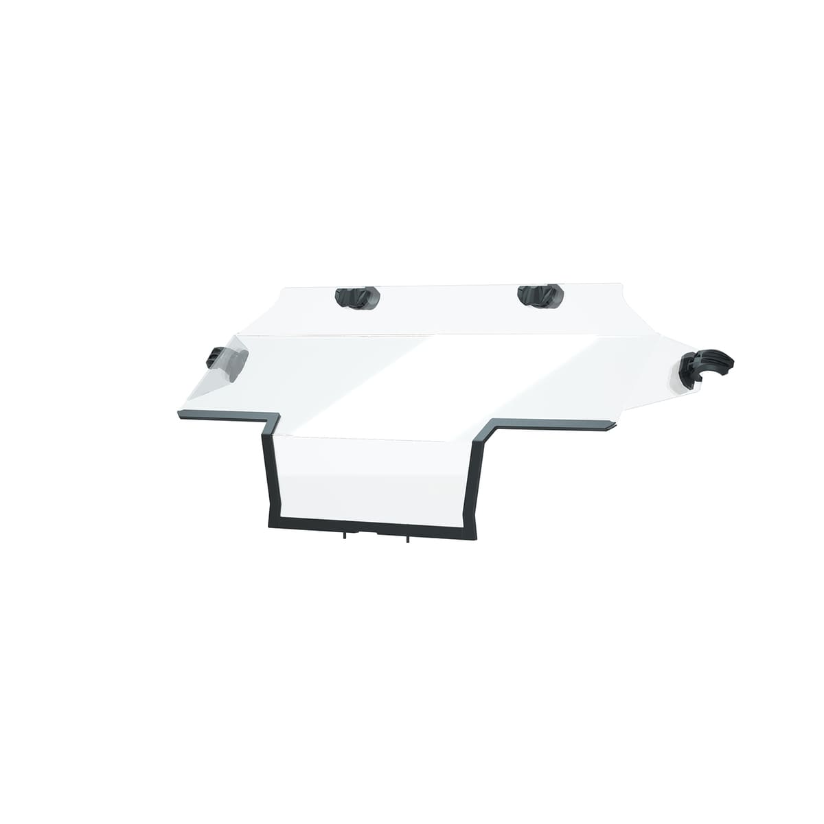 Polaris 4-Seat Lock & Ride Polycarbonate Clear Rear Panel