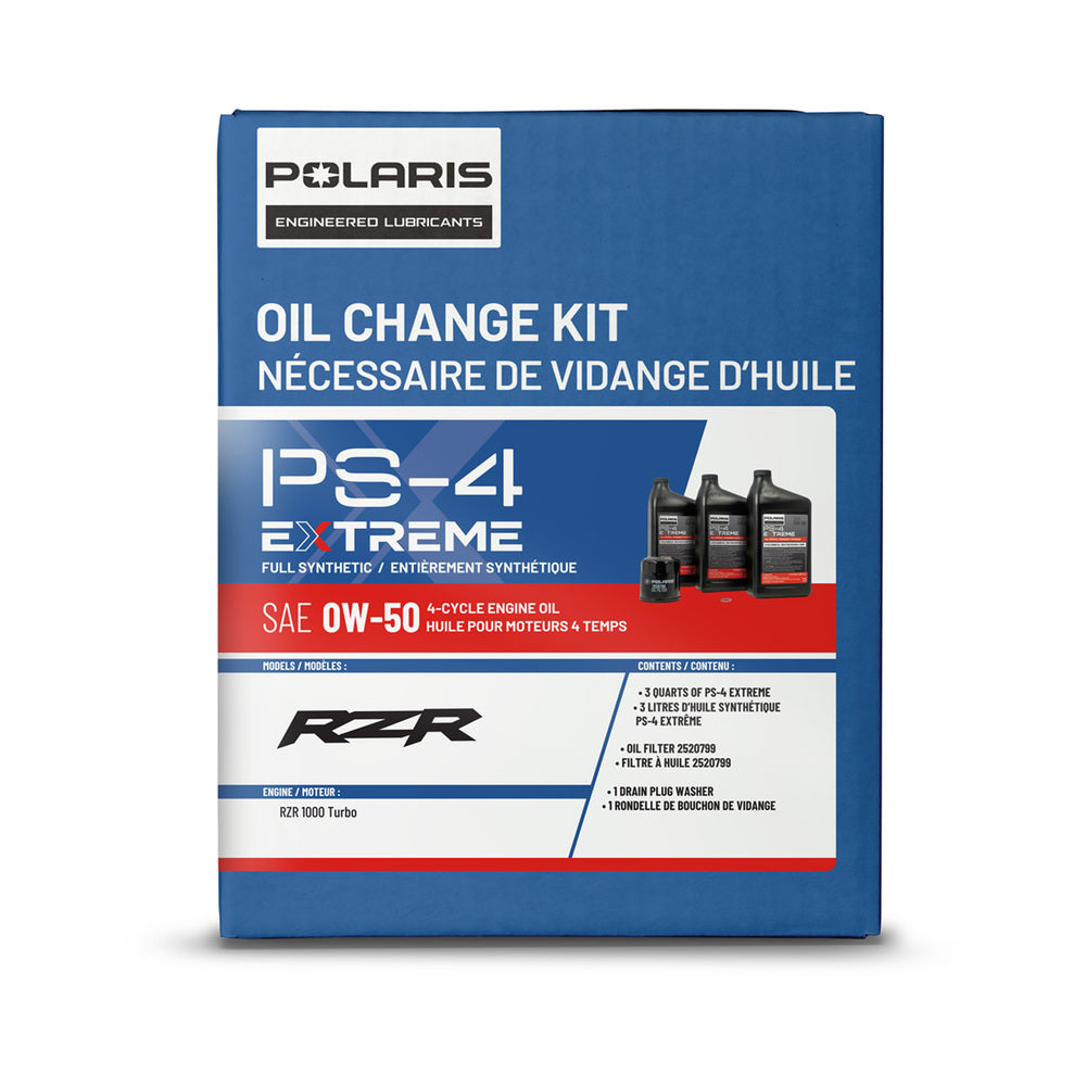 Polaris Full Synthetic 3 Quarts Oil Change Kit