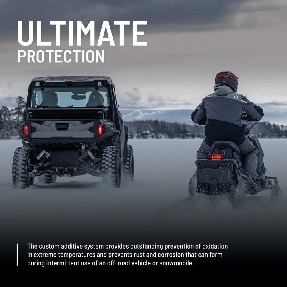 Polaris Full Synthetic Oil Change Kit - 2.5 QTS Of PS-4 Extreme 0W-50 Engine Oil & 1 Oil Filter & Crush Washer