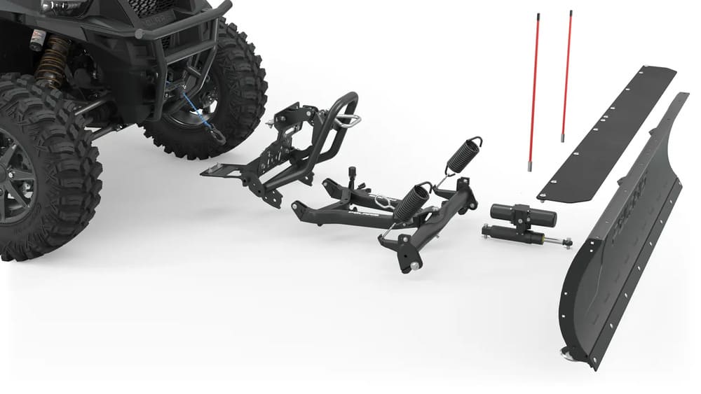 Polaris General Glacier Pro HD with Hydraulics Plow System