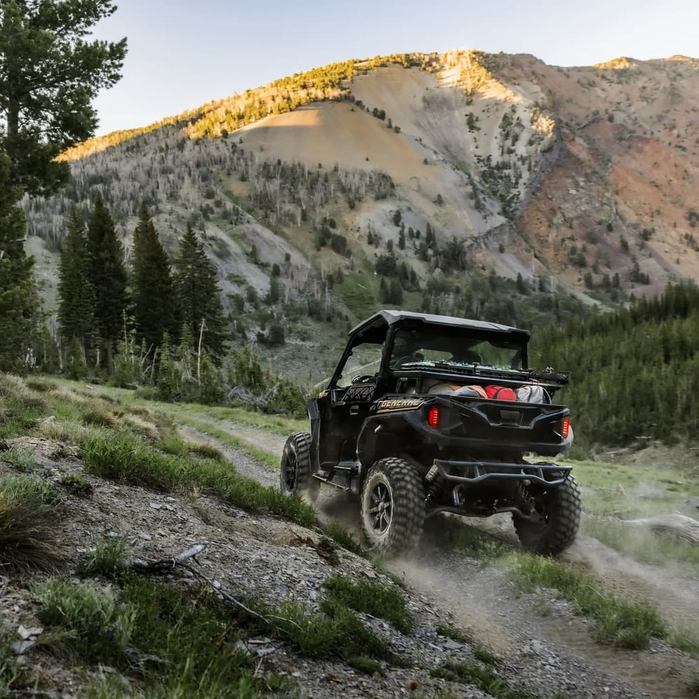 Polaris General Rhino-Rack Rear Bed Rack