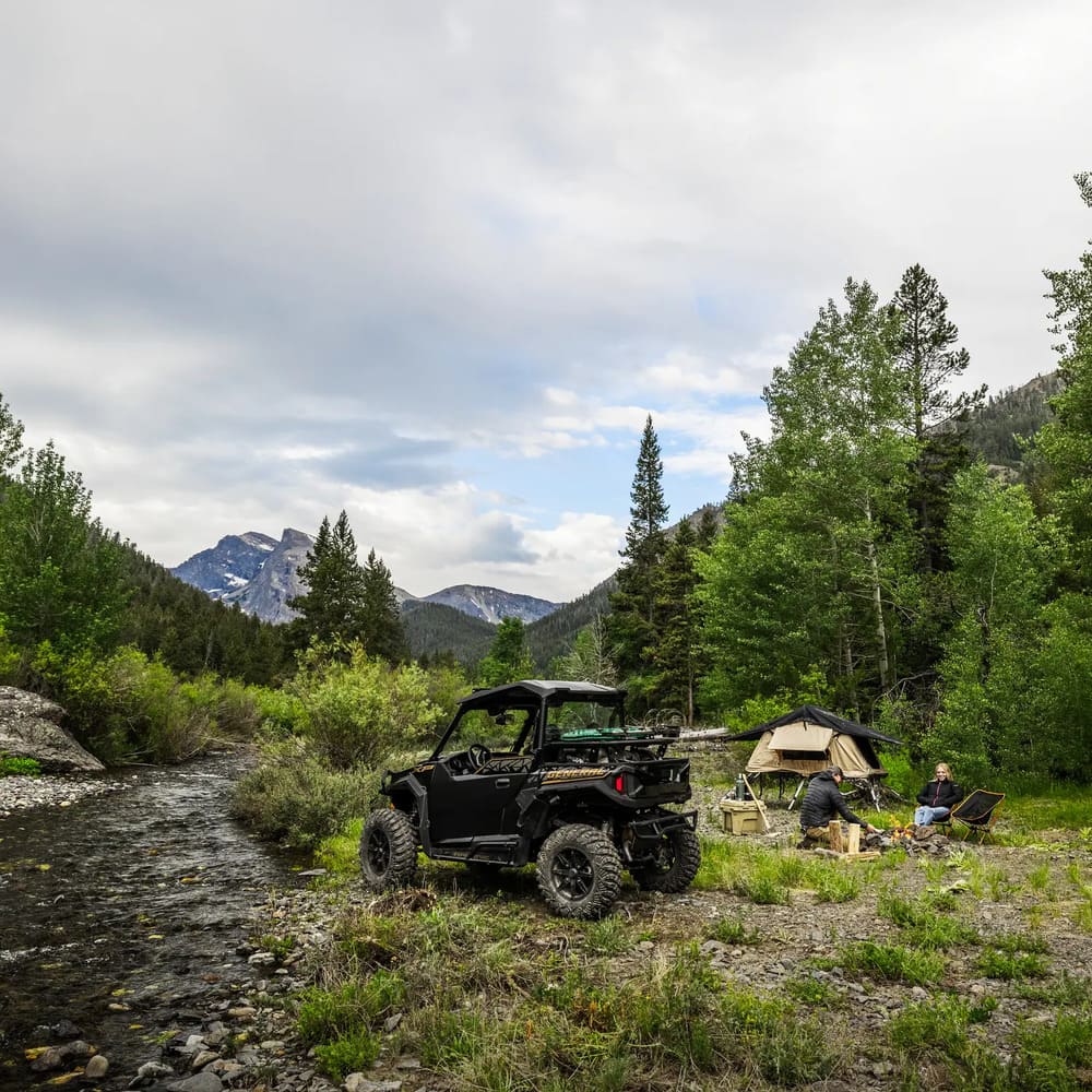 Polaris General Rhino-Rack Rear Bed Rack