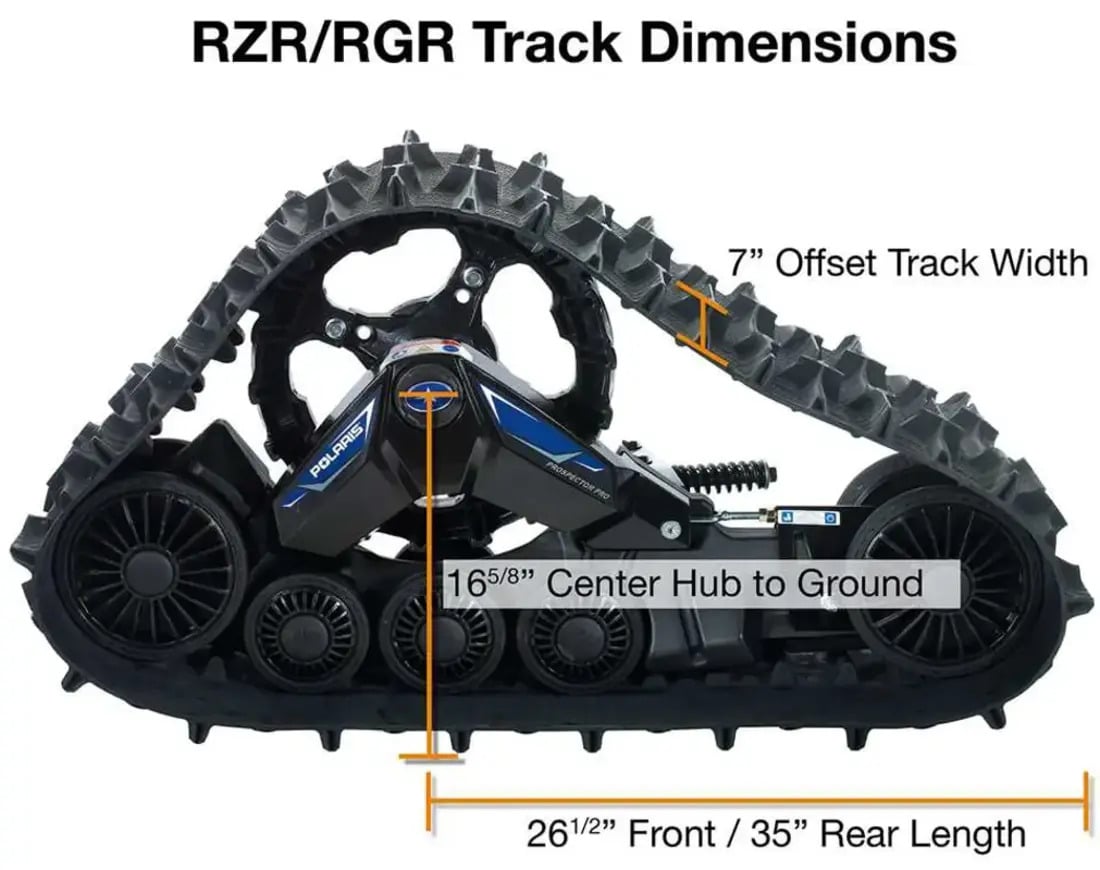 Polaris General Prospector Pro Tracks