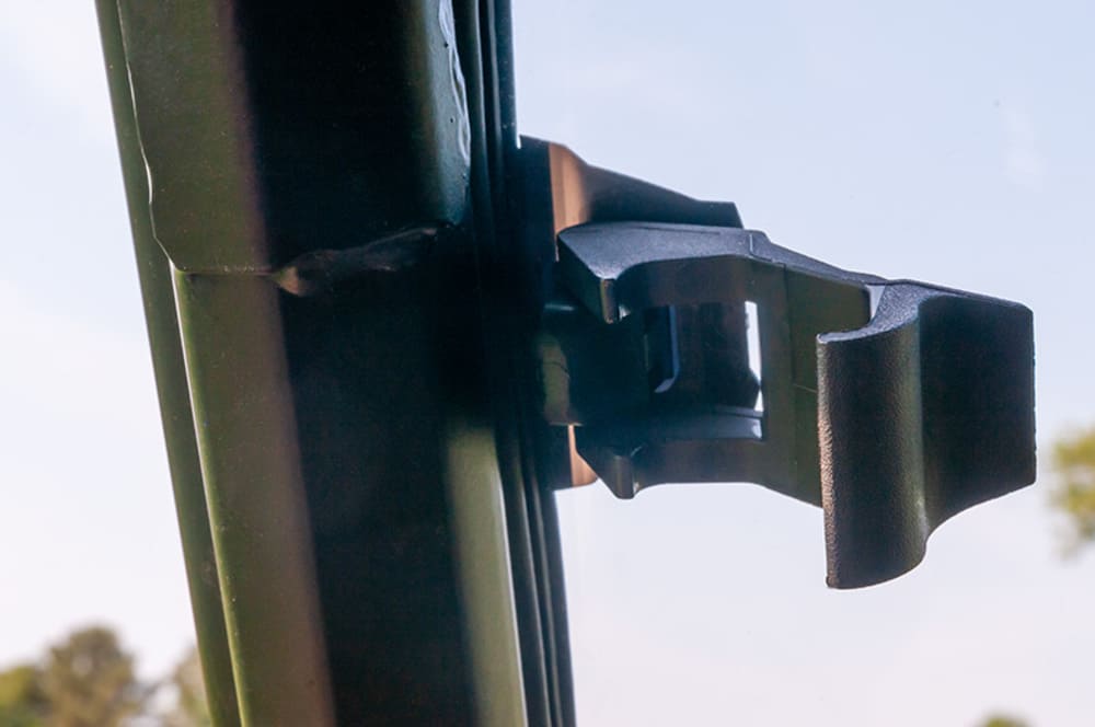 Seizmik Polaris General Toolless Versa-Vent Windshield - UV Resistant Polycarbonate