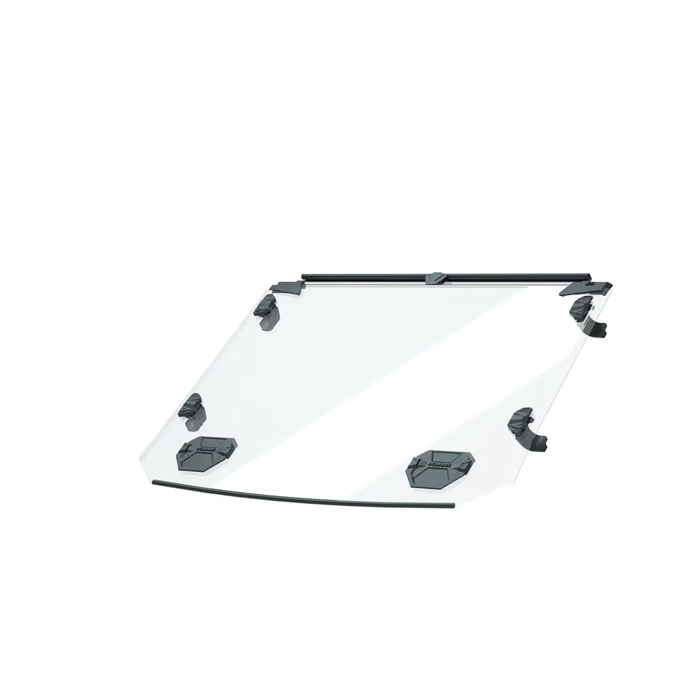 Polaris Hard Coat Poly Lock & Ride Full Vented Windshield - 2-Seat