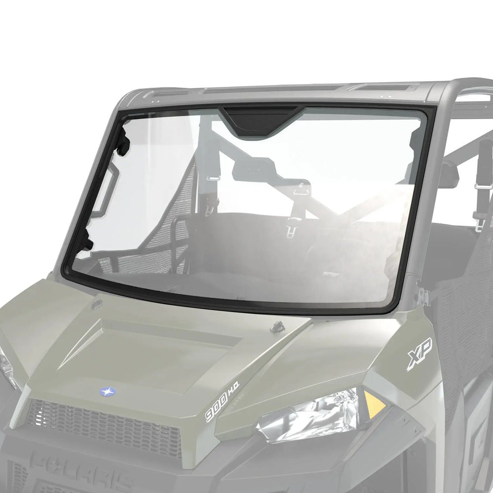 Polaris Lock & Ride Full Glass Windshield - Clear