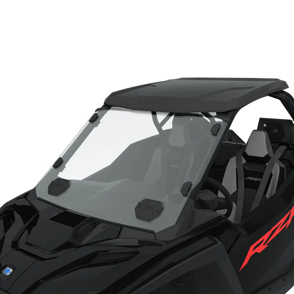 Polaris Lock & Ride Full Vented Windshield - Hard Coat Poly
