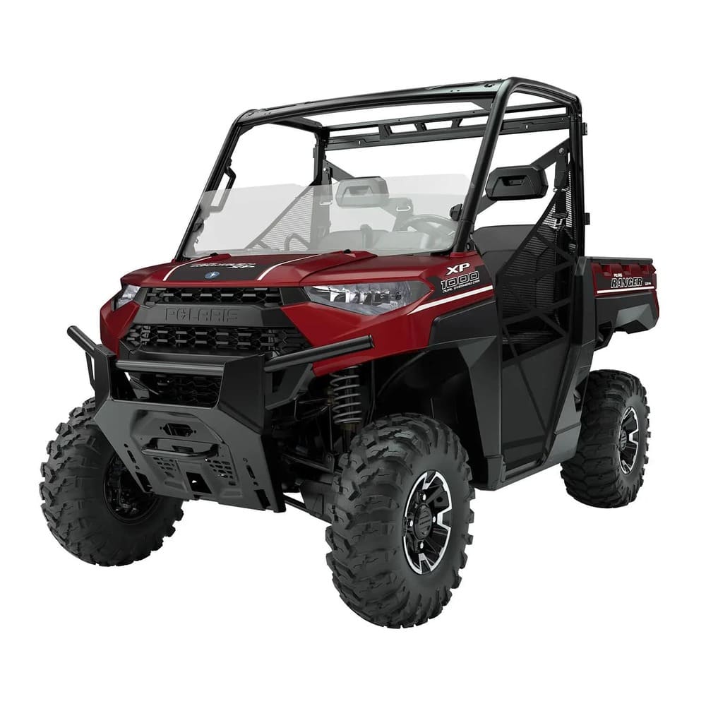 Polaris Lock & Ride Half Windshield- Poly