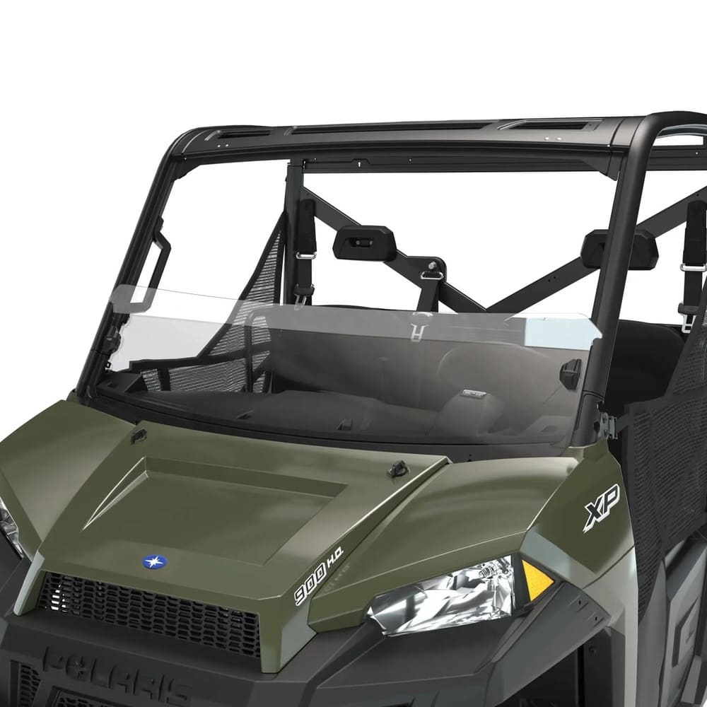 Polaris Lock & Ride Half Windshield- Poly
