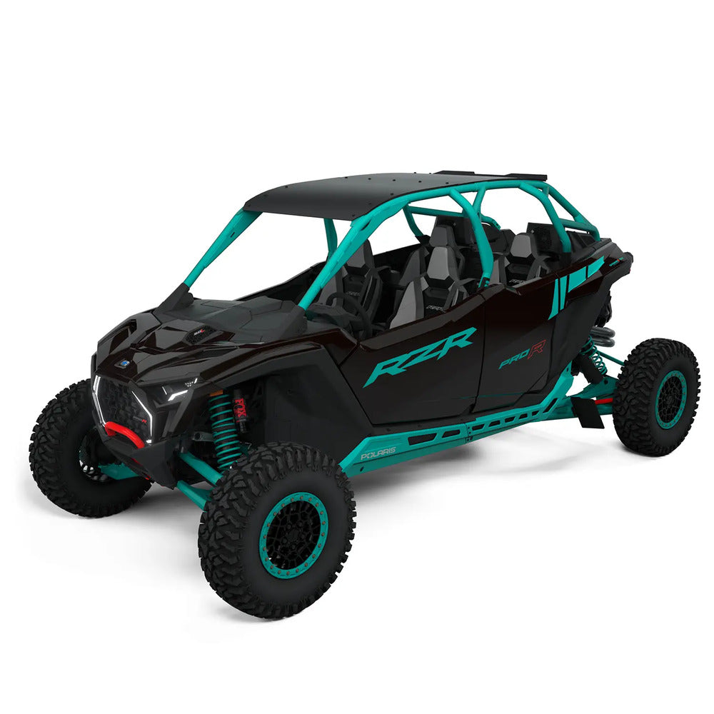 Polaris Low Profile Rock Sliders - 4 Seat