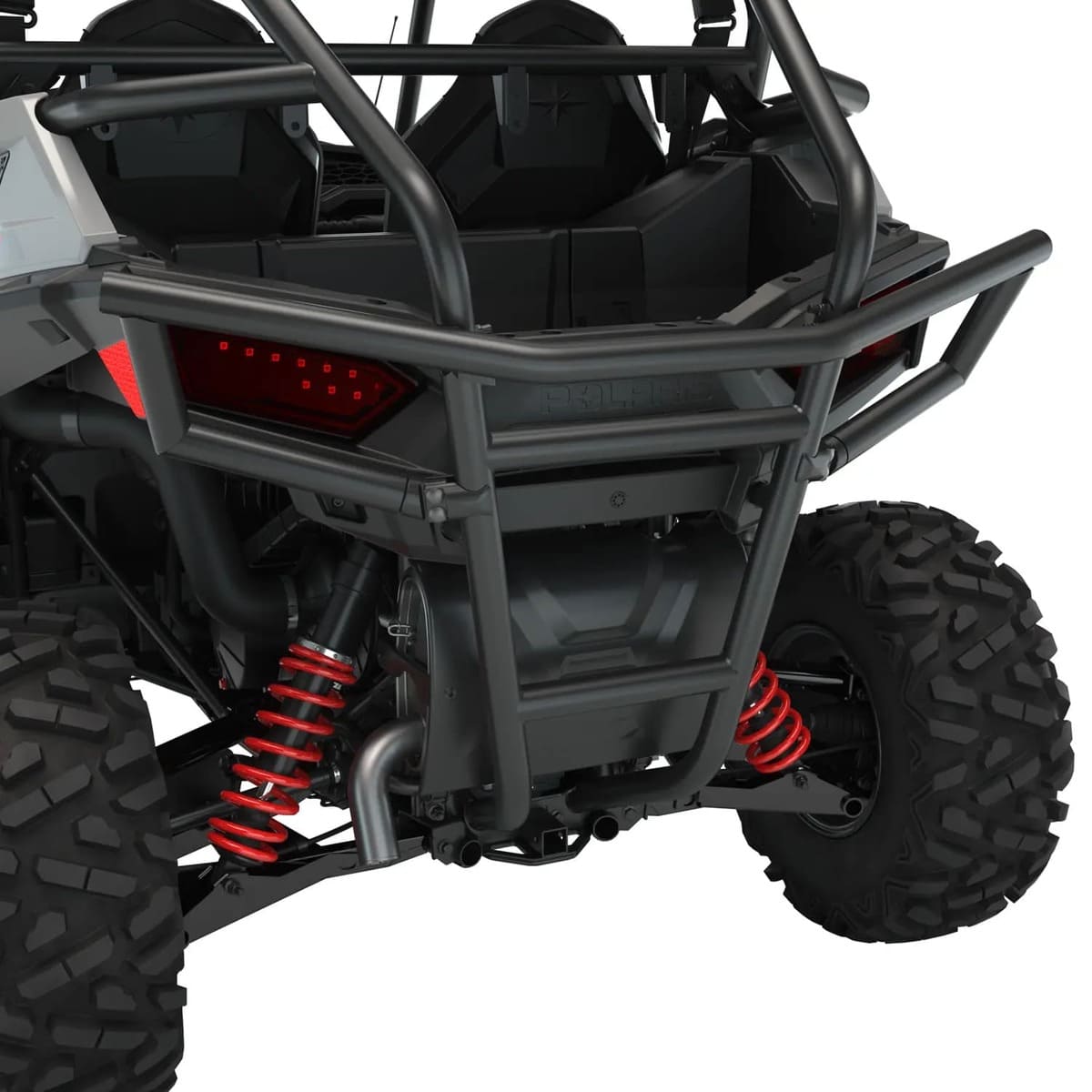 Polaris Matte Black Rear Bumper Extension