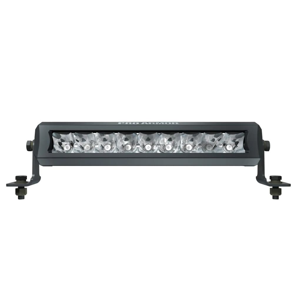 Polaris Pro Armor 11" Single-Row LED Spot Light Bar - White