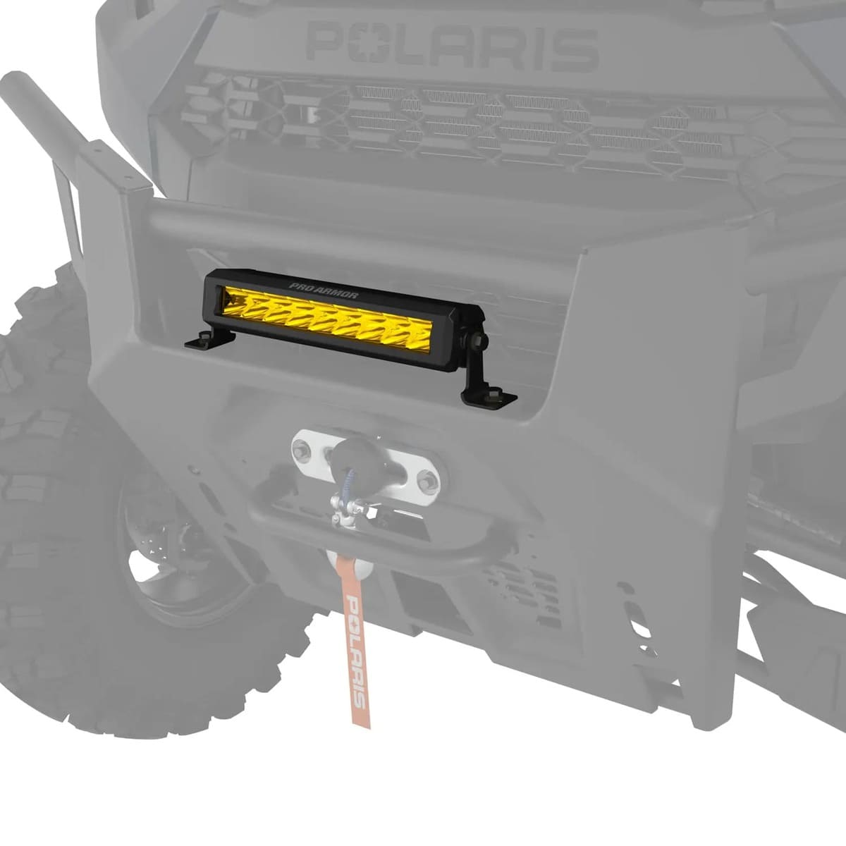 Polaris Pro Armor 11" Single-Row LED Spot Light Bar - Amber