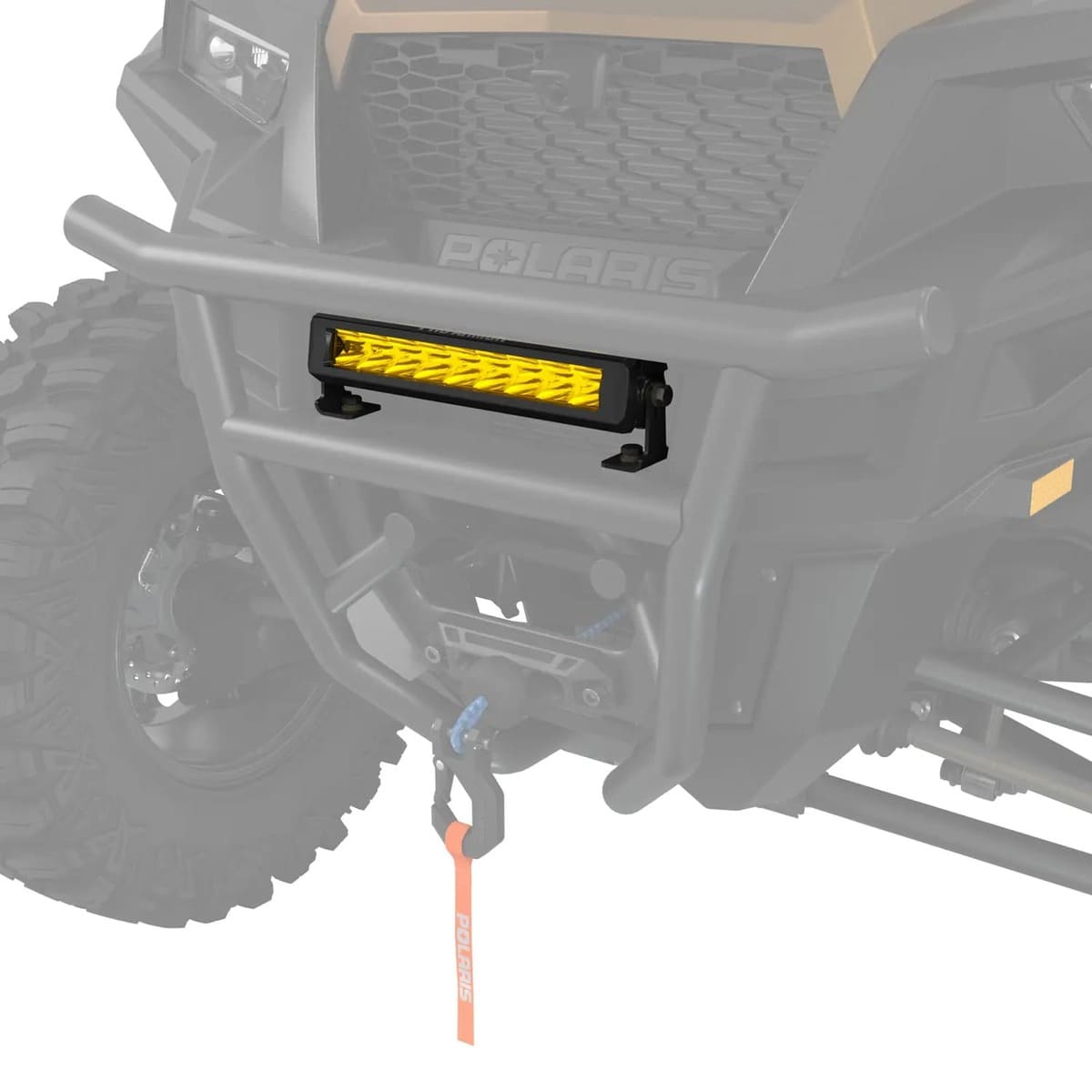 Polaris Pro Armor 11" Single-Row LED Spot Light Bar - Amber