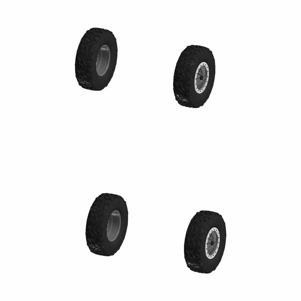 Polaris Pro Armor 5302 Beadlock & Harvester 32" × 10" R15 Wheel & Tire Set - Matte Black