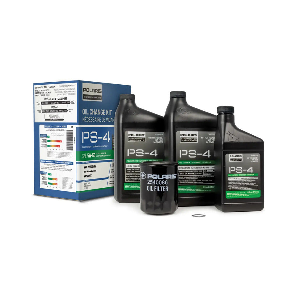 Polaris PS-4 Oil Change Kit - 2.5 QTS