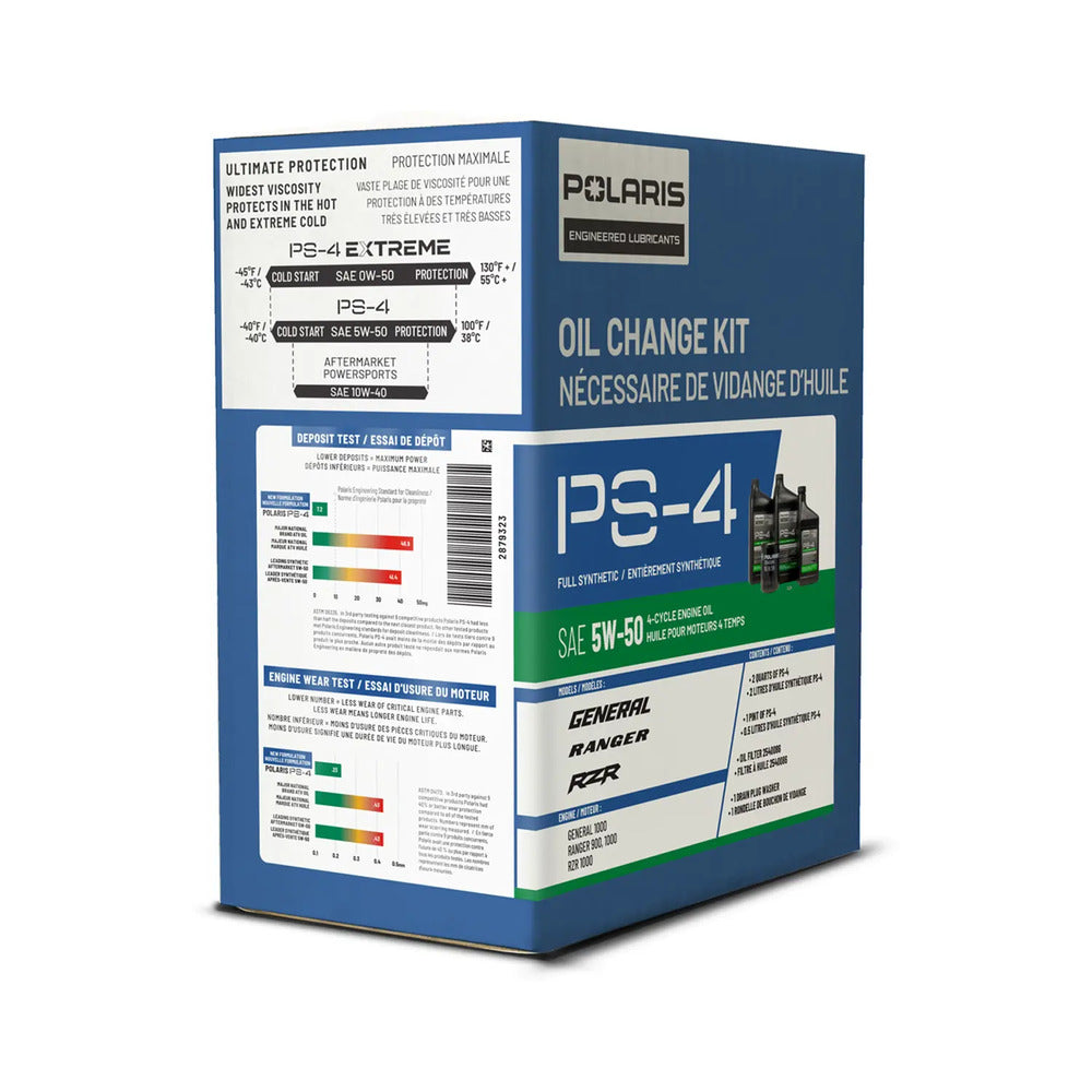 Polaris PS-4 Oil Change Kit - 2.5 QTS