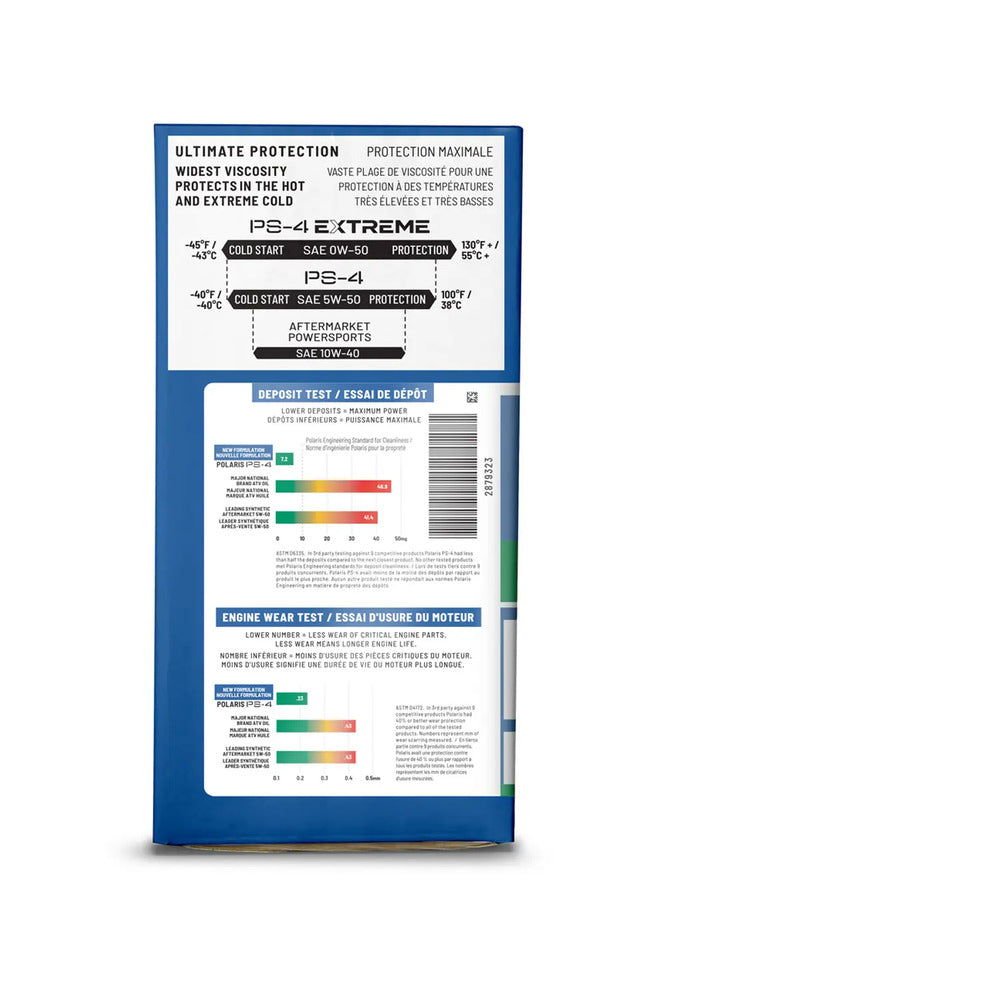 Polaris PS-4 Oil Change Kit - 2.5 QTS