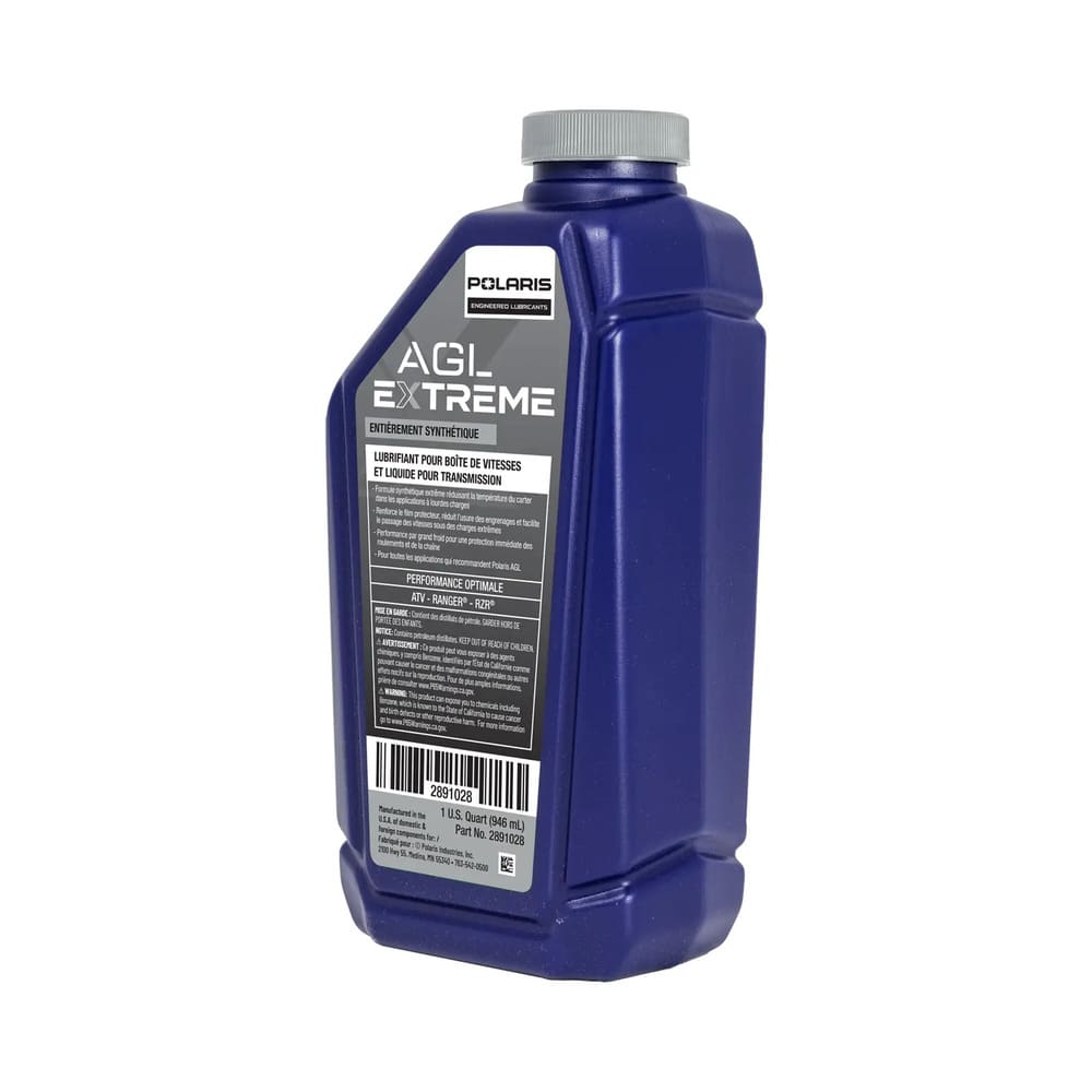 Polaris AGL Extreme Full Synthetic Gearcase Lubricant & Transmission Fluid