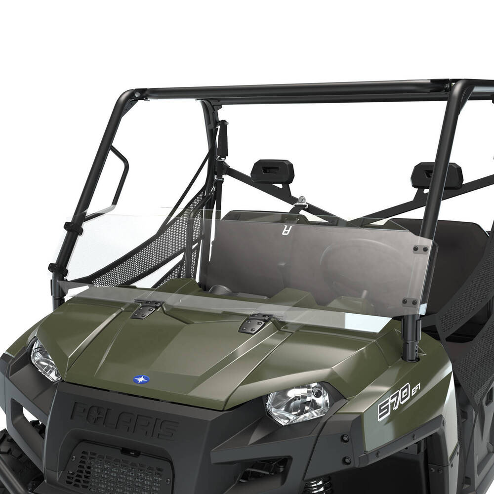 Polaris Ranger 570/800 Lock & Ride Half Windshield - Poly