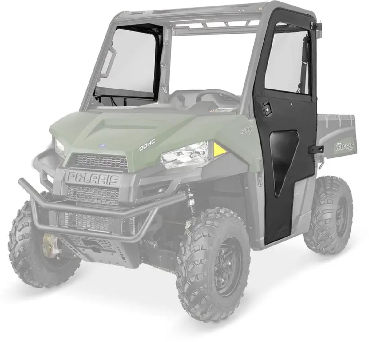 Polaris Ranger 570/Crew Lock & Ride Zip Front Canvas Window Doors - Set of 2