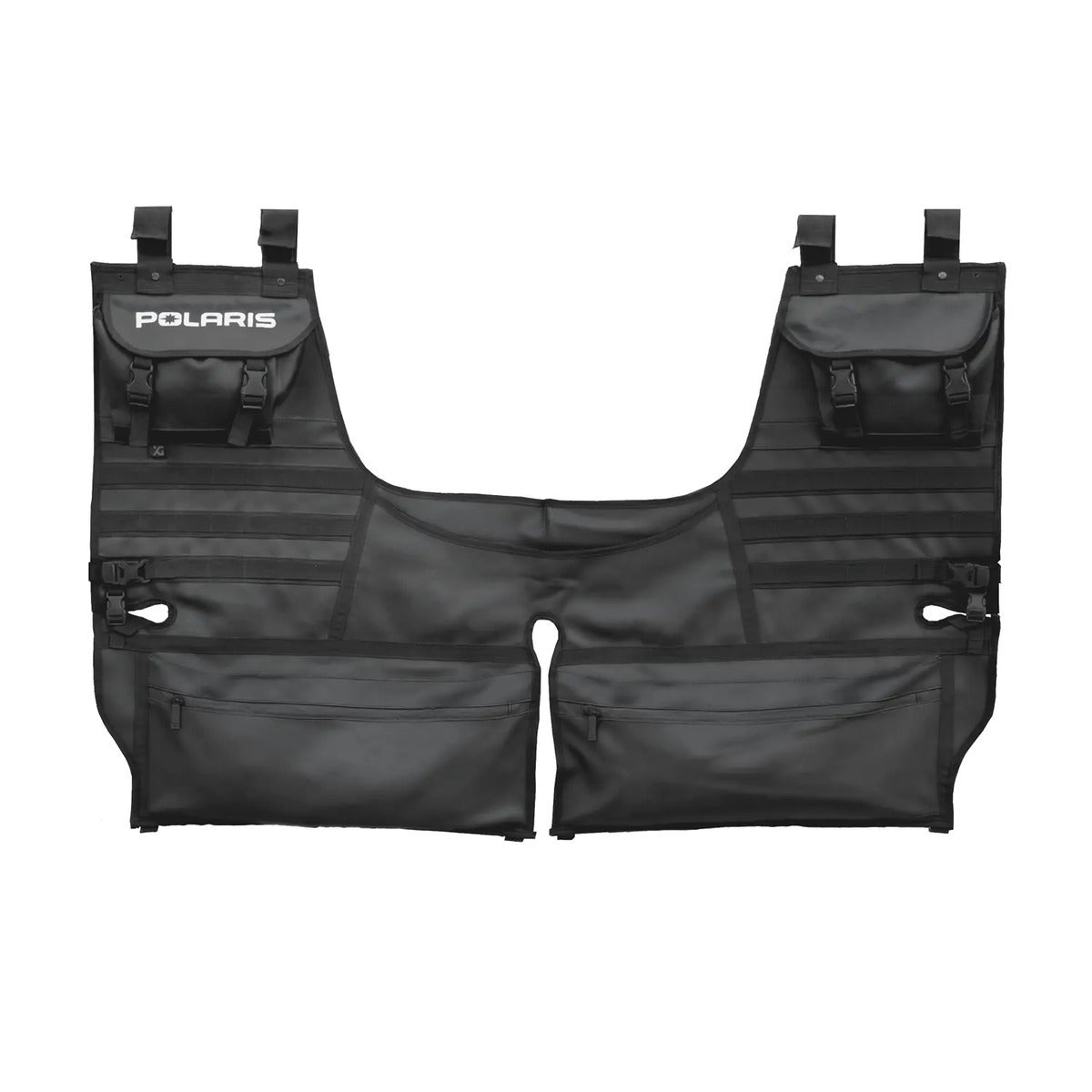Polaris Ranger Crew 4 Pockets Rear Seat Canvas Storage System