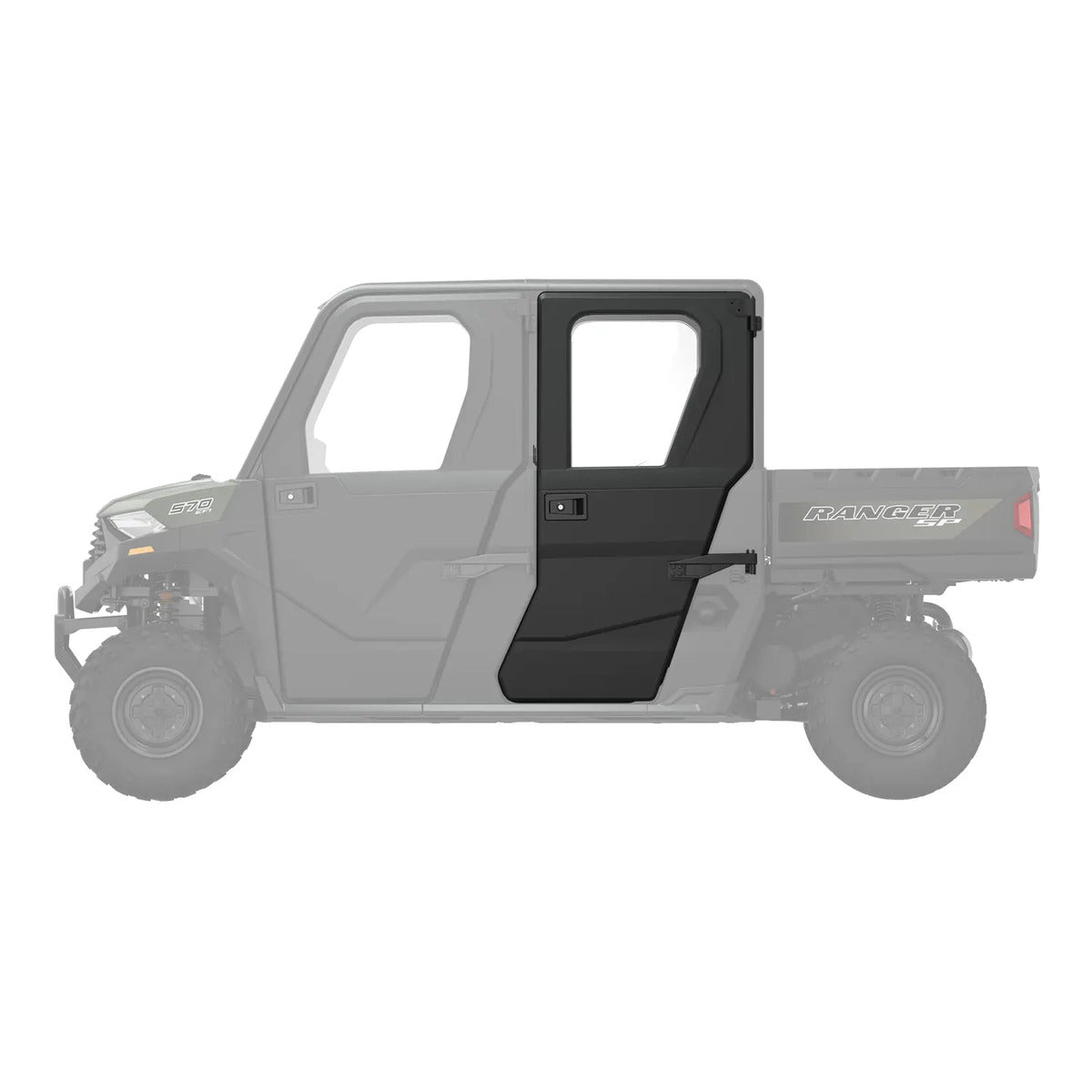 Polaris Ranger Crew SP 570 Rear Manual Crank Window Doors - Set of 2