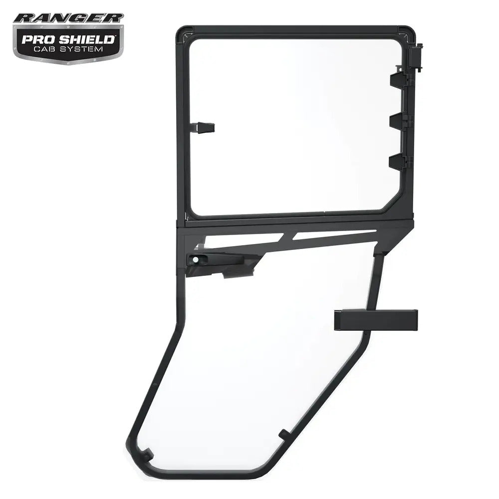 Polaris Ranger Crew XP 1000 Hinged Window Poly Rear Clearview Doors - Set of 2