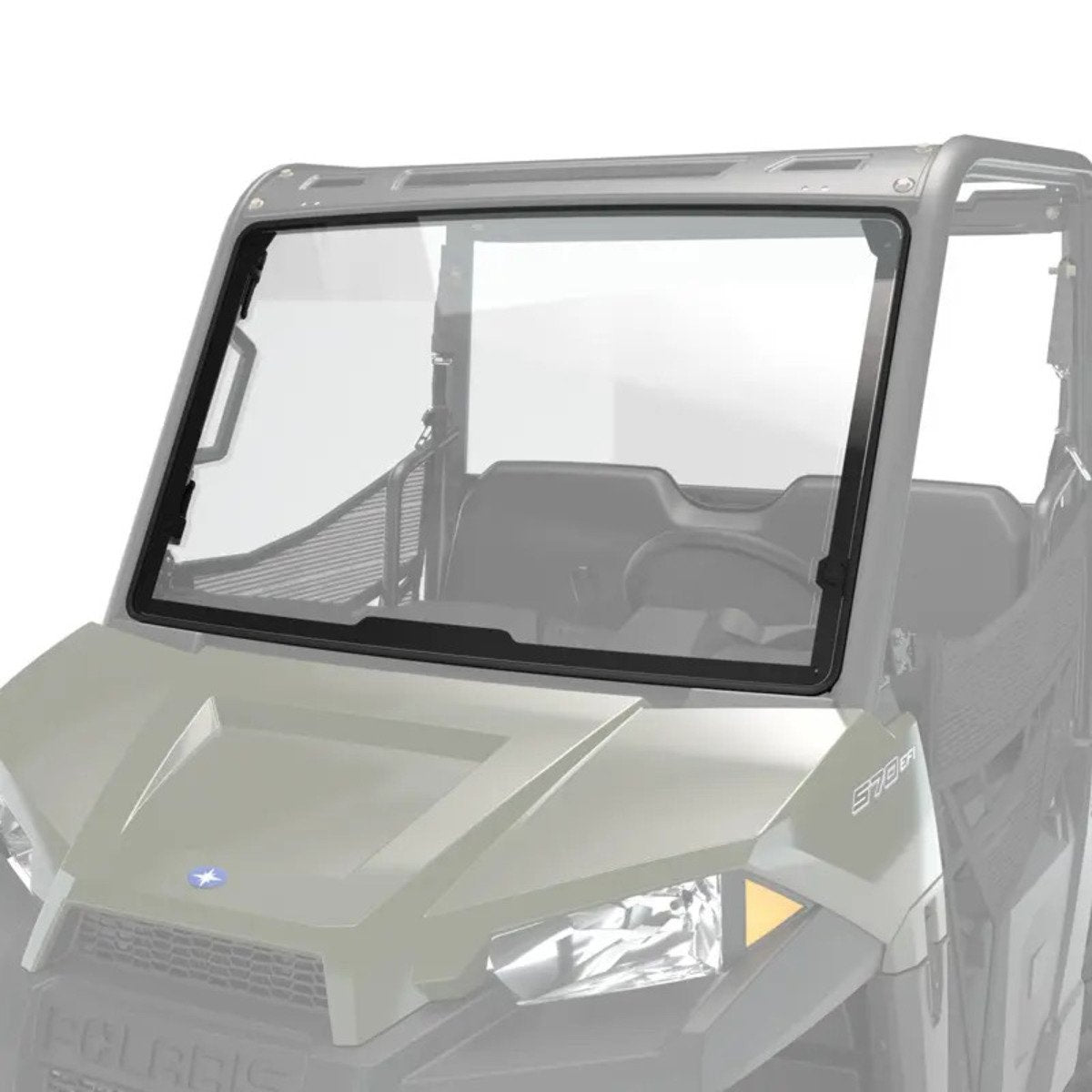 Polaris Ranger Glass Full Windshield - Clear