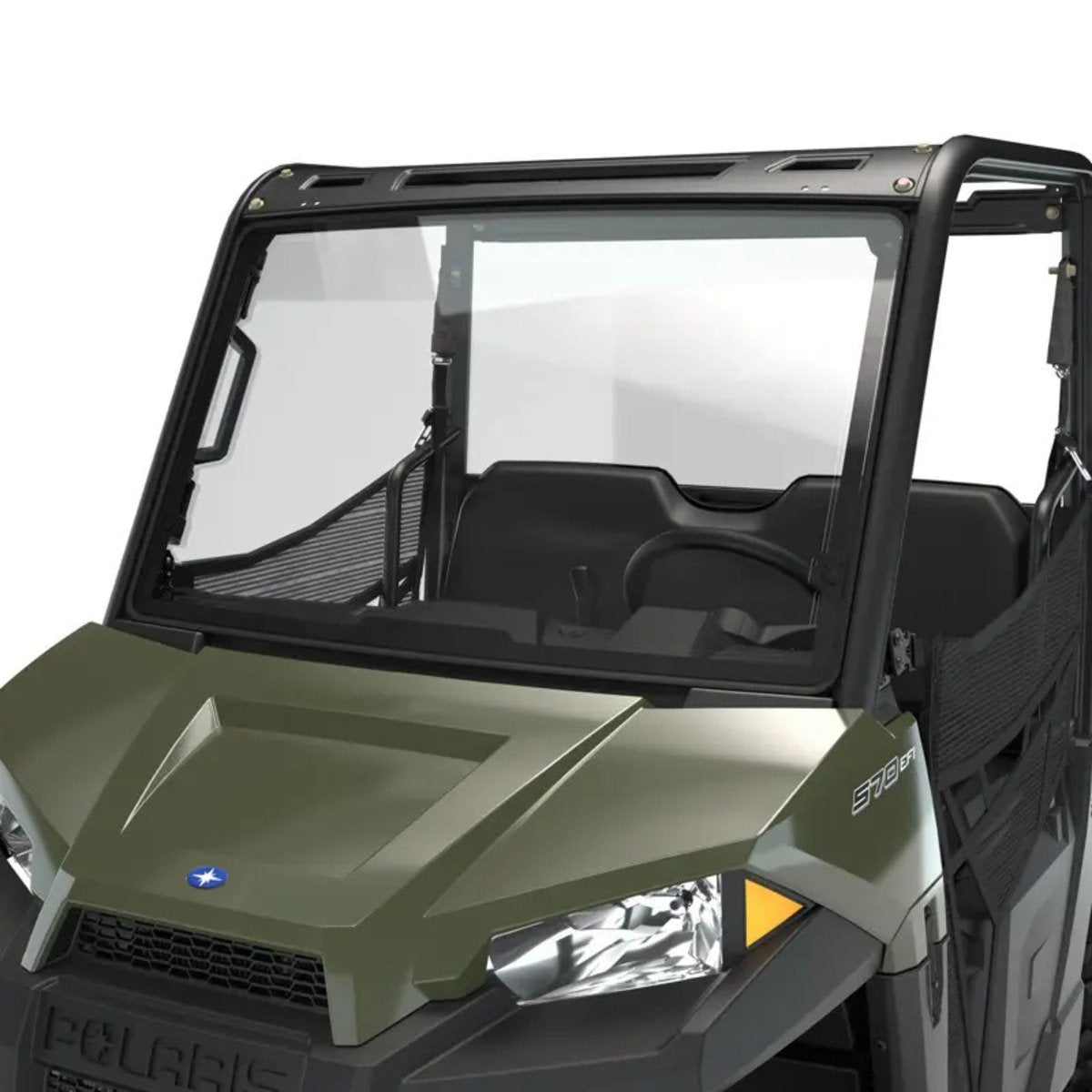 Polaris Ranger Glass Full Windshield - Clear