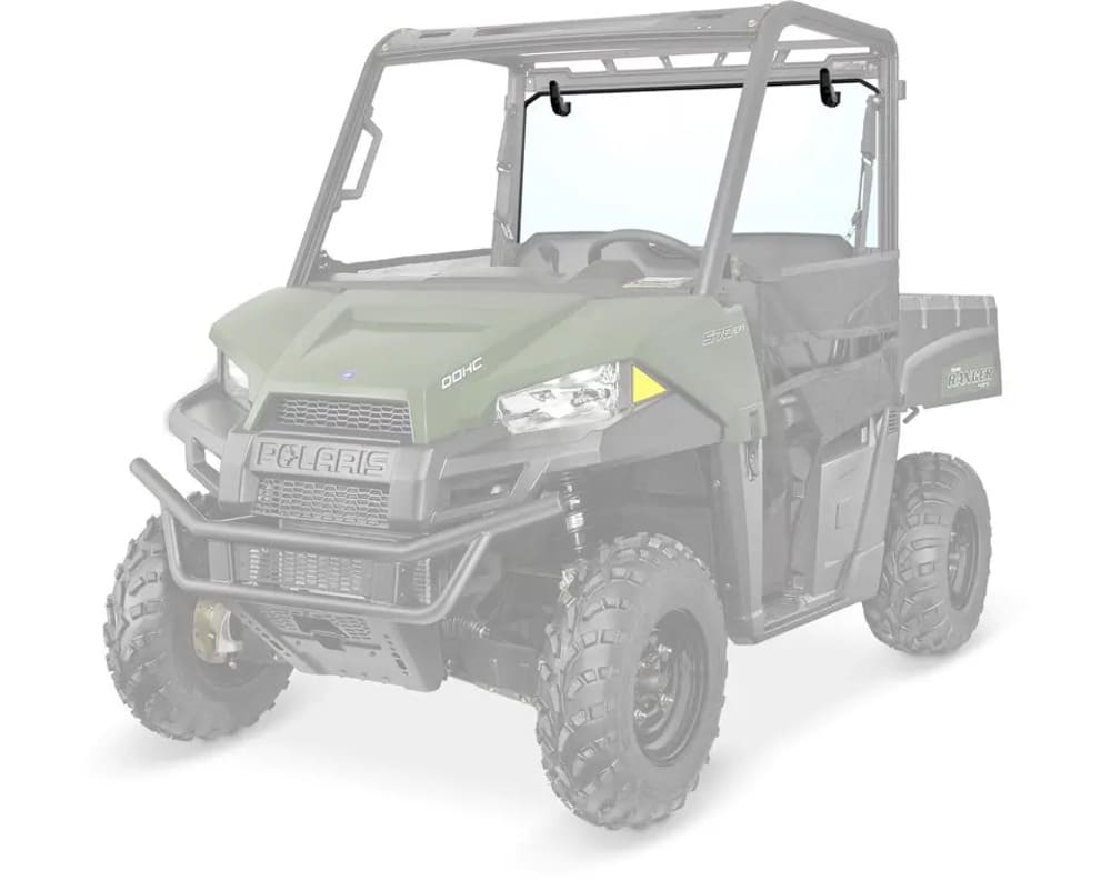 Polaris Ranger Lock & Ride Rear Panel - Glass