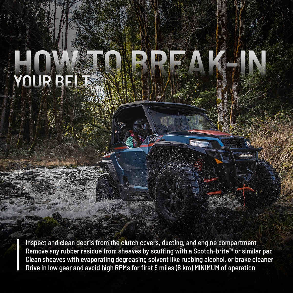 Polaris Ranger Off Road CVT Drive Belt