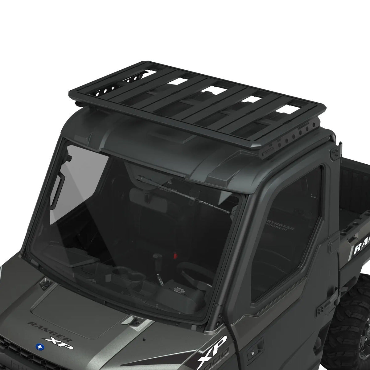 Polaris Ranger Rear Bed Rack & 3-Seat Roof Rack