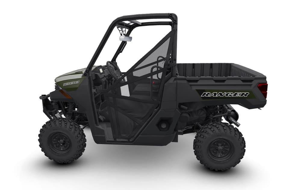 Polaris Ranger Wide Angle Rear View Mirror - Frame Mounted