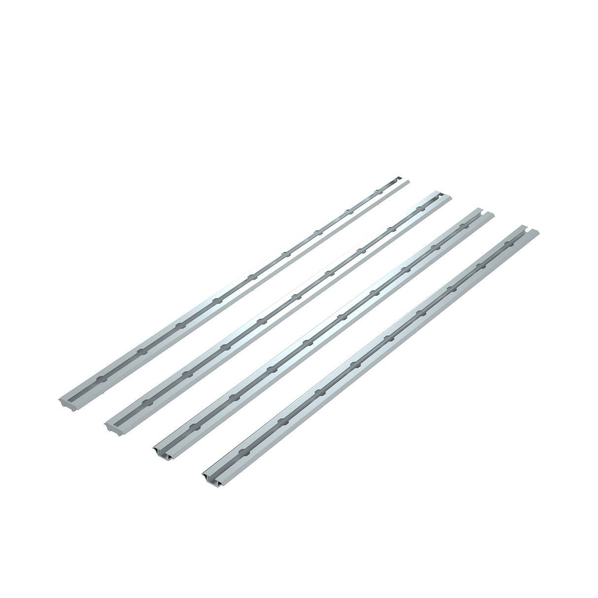 Polaris Ranger XD 1500 Lock & Ride MAX Rear Rails - MCS Cargo System & Rear Headache Rack