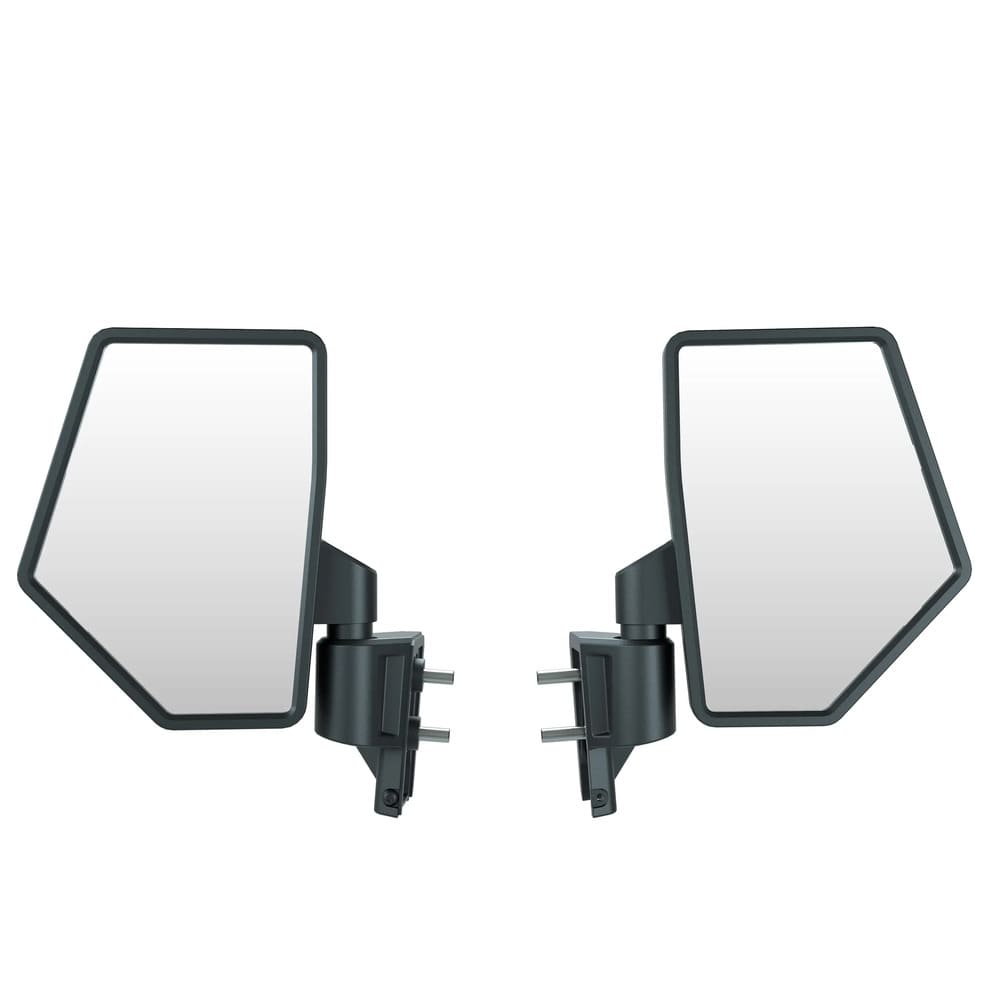 Polaris Ranger XD 1500 Side View Adjustable Folding Mirrors Door Mounted - Set of 2