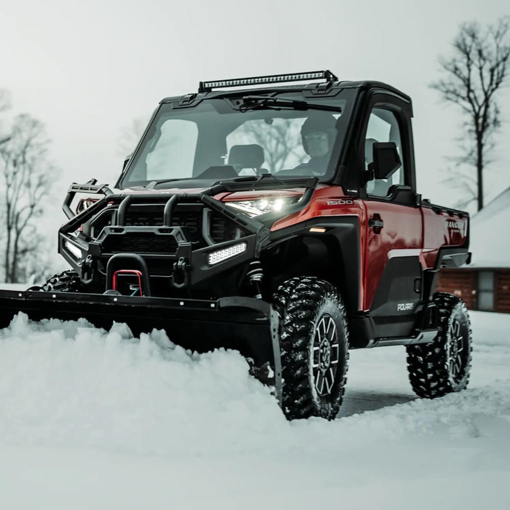 Polaris Ranger XD 1500 Side View Adjustable Folding Mirrors Door Mounted - Set of 2